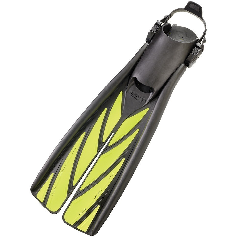 Atomic-Split-Fins-Open-Heel-yellow